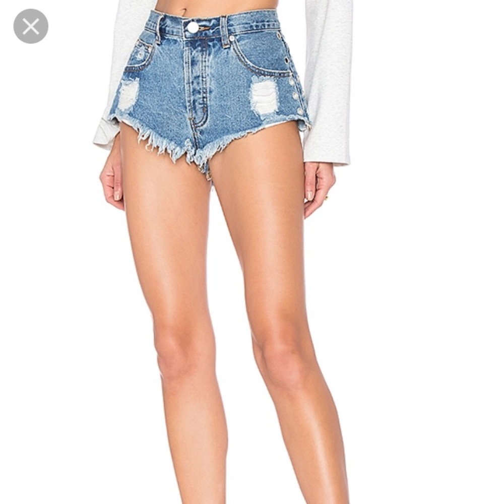 Revolve By The Way Jean Shorts!